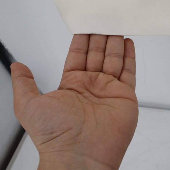 NEW Zara blazer womens M-L oversize blazer with a johnny collar two button peak - Picture 8 of 16